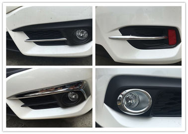 Harga yang bagus HONDA CIVIC 2016 Lampu Kabut Bezel Garnish Dan Rim, Belakang Bumper Cahaya Garnish on line