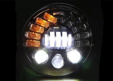 Harga yang bagus JEEP Wrangler 2007 - 2017 JK Matrix gaya Xenon Head Lamp Assy Hitam / Chrome on line