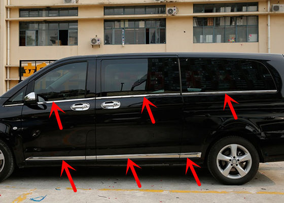 Harga yang bagus Benz Vito 2016 Auto Body Trim Parts, Side Door Moulding dan Window Bezels on line