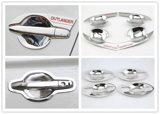 Harga yang bagus Chrome Auto Body Trim Parts untuk MITSUBISHI Outlander 2016, Dua Desain Pemasukan Genggam on line