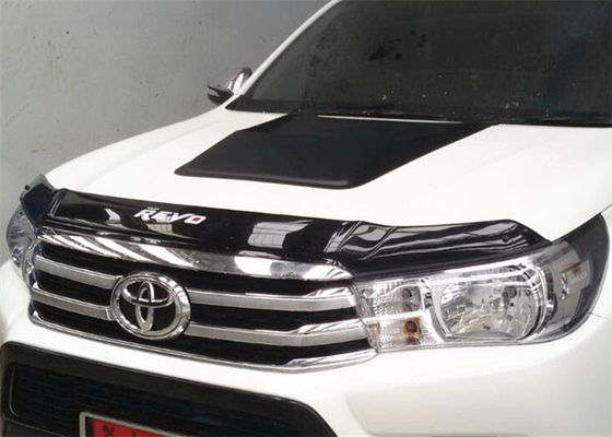 Harga yang bagus Toyota Hilux Revo 2016 Auto Body Trim Parts Bonnet Guard Plastik PMMA on line