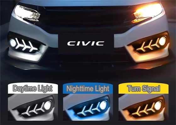 Harga yang bagus Lamborghini Gaya Universal Kabut Lampu Belakang Bumper Led Lampu Untuk Honda New Civic 2016 2018 on line
