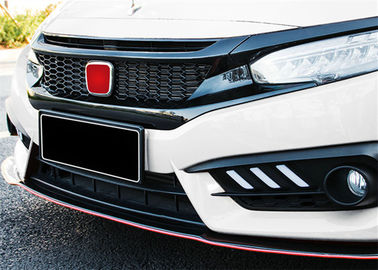 Harga yang bagus Modified Black Automotive Spare Parts Honda New Civic 2016 2018 Pabrik kisi depan mobil on line