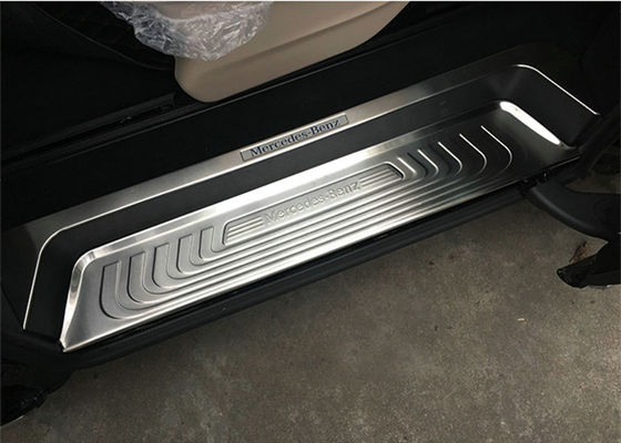 Harga yang bagus Grosir Pintu Sisi Baja Sill Scuff Plate Untuk Mercedes Baru - Benz Vito 2016 2018 on line