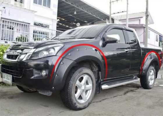 Harga yang bagus Flare Arka Roda yang Dimodifikasi Untuk ISUZU D-MAX 2012 - 2015, 2017 Flare Fender on line