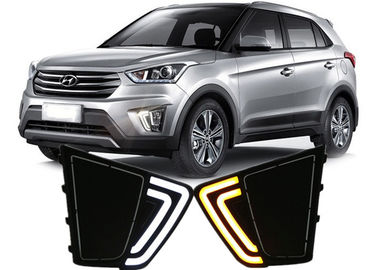 Harga yang bagus Hyundai 2014 2015 IX25 Creta Lampu Bergerak siang hari dengan LED Kuning on line