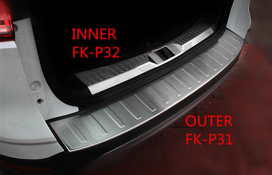 Harga yang bagus Plat Perak Pintu bercahaya Siling pintu belakang pedal untuk Ford Kuga 2013 / 2014 on line