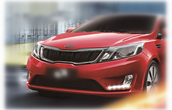 Harga yang bagus Lampu LED siang hari untuk KIA K2 2011 2012 2013 2014 Lampu kabut on line