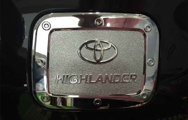 Harga yang bagus Bagian Dekorasi Otomotif Penutup Penutup Tangki Bahan Bakar Chrome Untuk Highlander Kluger 2014 2015 on line