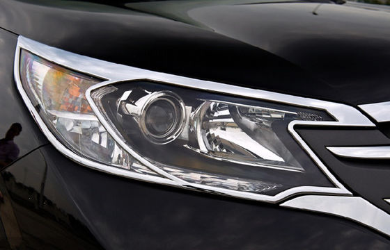 Harga yang bagus ABS Chrome Headlight bezels untuk Honda CR-V 2012 Frame headlamp on line