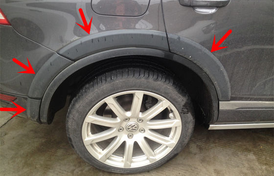 Harga yang bagus Hitam Plastik PP Volkswagen Touareg 2011 Flare Bintang Roda tahan lama on line
