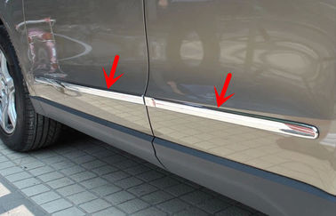 Harga yang bagus Bagian-bagian pemesinan bodi mobil berkrom Untuk Audi Q5 2009 2012 Side Door Trim on line