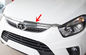 Bagian-bagian Karoseri Mobil ABS Plastik Berkrom Untuk JAC S5 2013 Bonnet Trim Strip pemasok