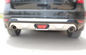 Hitam + Chrome Car Bumper Guard Untuk FORD EDGE 2011 2012 2014, Blow Molding pemasok