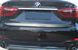 SUS Back Door Garnish Tengah dan Hilir Potong Stripe Untuk BMW E71 New X6 2015 pemasok