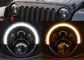 JEEP Wrangler 2007 - 2017 JK Lampu Kepala Xenon Modifikasi Assy Tipe Dragon B Mobil LED DRL pemasok