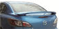 Auto Roof Spoiler untuk Mazda 3 2011+ Bagian Sayap Belakang dan Aksesoris ABS Plastik pemasok