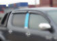 Injection Molding Car Window Visors Rain Shield Untuk TOYOTA HILUX REVO 2015 2016 pemasok