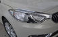 Mobil Chrome lampu depan bezel, Kia K3 2013 2015 headlamp Cover Garnis pemasok