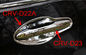 Auto Body Chrome Potong bagian untuk HONDA CR-V 2012, Side Door Handle Garnish pemasok