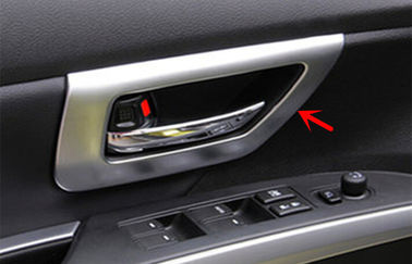 Harga yang bagus Chromed Auto Interior Trim Parts Untuk SUZUKI S-cross 2014, Interior Door Handle Frame on line