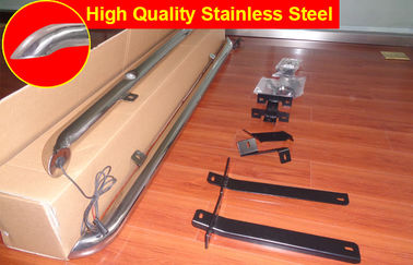 Harga yang bagus Nissan Qashqai 2014 2015 Baja tahan karat Sisi Automatic Step Bar Dengan Lampu LED on line