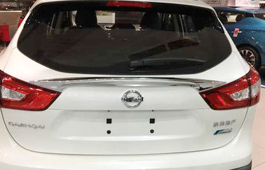 Harga yang bagus Bagian Penghias Jendela Belakang Untuk Nissan Qashqai 2015 2016 Serat Karbon 3D dan Chrome on line