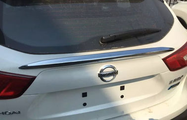 Harga yang bagus OEM Tail Gate Molding Untuk Nissan All New Qashqai 2015 2016 Plastik ABS Kromium on line