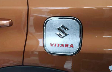 Harga yang bagus Bagian-bagian pemangkasan badan mobil berkrom Untuk SUZUKI VITARA 2015 Penutup tutup tangki bahan bakar on line