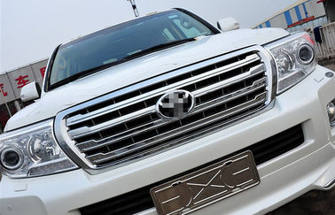Harga yang bagus suku cadang mobil Chrome Car Grille Untuk Toyota LAND CRUISER FJ200 2008 2012 2014 on line