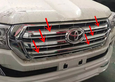 Harga yang bagus Toyota 2015 2016 Baru LC200 Auto Body Trim Bagian, Front Grille Molding Chrome on line