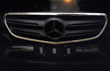 Harga yang bagus Plastik ABS Chromed Auto Body Trim Parts Untuk Mercedes Benz GLC 2015 Frame Grille Depan on line