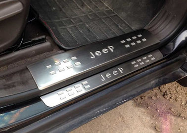 Harga yang bagus JEEP Cherokee 2014 2016 Piring Siling Pintu Sisi, Piring Stainless Steel Scuff on line