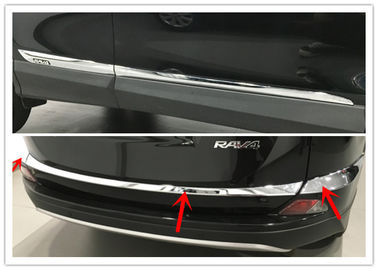 Harga yang bagus Toyota RAV4 2016 Auto Exterior Trim Parts Side Door Trim Strip dan Tail Gate Molding on line
