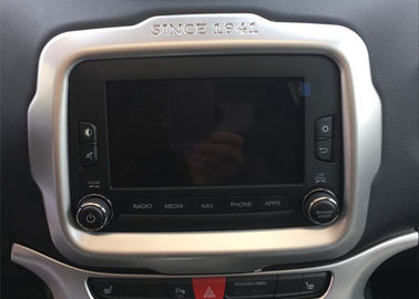 Harga yang bagus Auto Interior Trim Parts JEEP Renegade 2016 Multimedia / AC Panel Molding on line