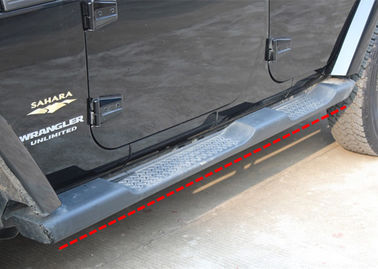 Harga yang bagus OE Running Boards suku cadang mobil untuk Wrangler 2007 - 2017 JK Gaya Pabrik Side Steps on line