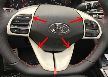 Harga yang bagus Kerangka roda kemudi interior berkrom untuk Hyundai Elantra 2016 Avante on line
