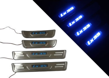 Harga yang bagus LED tahan lama Piring Pintu Trim Scuff Piring Untuk Hyundai New Tucson 2009 IX35 on line