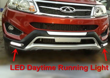Harga yang bagus Chery Tiggo5 Sport Style LED Daytime Running Light Penjaga Depan / Penjaga Belakang on line