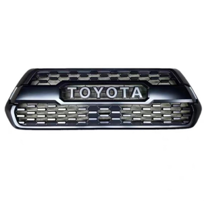 Harga yang bagus China Made Black ABS Plastic Auto Front Grille In Stylish 1.9kg Finish Hitam Untuk Toyota Tacoma 2016-2020 on line