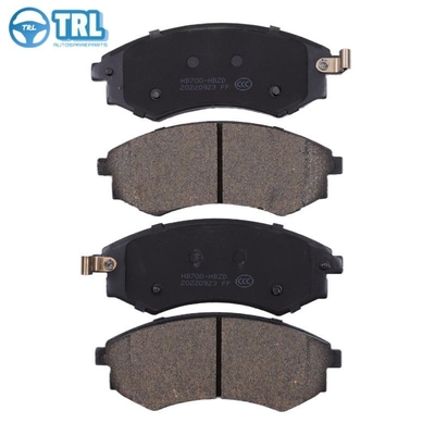 Harga yang bagus 142mm OEM Nissan X Trail Car Brake Pads Untuk Nissan X Trail Precision 17mm Tinggi 59mm on line