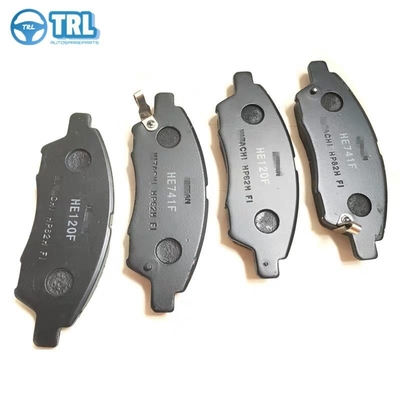 Harga yang bagus 142mm Car Brake Pad Nissan X Trail Brake Friction Pad Dengan Paket Standar on line
