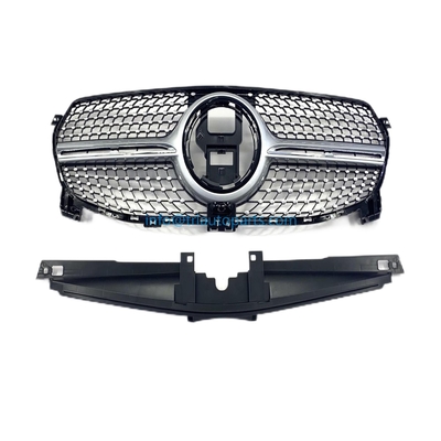 Harga yang bagus Gril depan ringan 1678882400 Untuk Mercedes Benz W167 GL Kelas 2012-2023 Hitam ABS A1678882400 on line