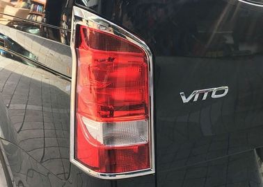 Lampu ekor Chrome lampu depan bezel, Mercedes Benz Vito 2016 2017 Dekorasi Bagian Mobil Dan Aksesoris
