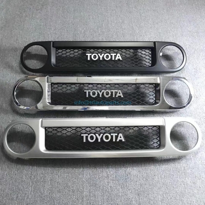 Harga yang bagus 5310160150 Toyota Land Cruise FJ73 Hitam ABS Front Grille Untuk 2008-2012 Sesuai Gaya on line