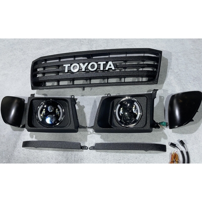 Harga yang bagus 5311160070 Toyota Land 80 Bagian Depan Grille Tutup Grille Otomatis Untuk Dekorasi Dan Perlindungan Hitam / Putih / Chrome on line