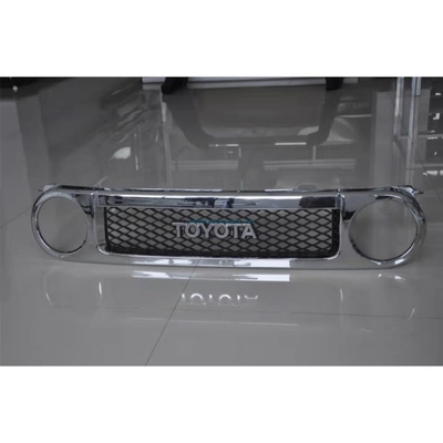 Harga yang bagus 5311960030 Toyota Land 74 LC74 Land Cruise Grille Depan Serbaguna Dalam Plastik ABS tahan lama Dengan Lampu LED on line