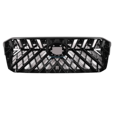 Harga yang bagus 5310160D10 Toyota Land Cruise 2016-2018 Radiator Grill Frame Hitam Top Grille ABS Front Bumper Grille Gaya yang disesuaikan on line