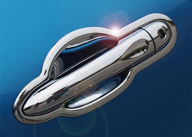 Harga yang bagus ABS Auto Body Trim Parts, Renault Captur 2016 2018 Dekorasi Bagian Pintu Handle Inserts dan Cover Chrome on line