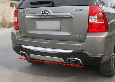 Harga yang bagus Custom Car Bumper Guard Untuk KIA Sportage 2007 Rear Bumper Guard dengan Chrome Trim on line